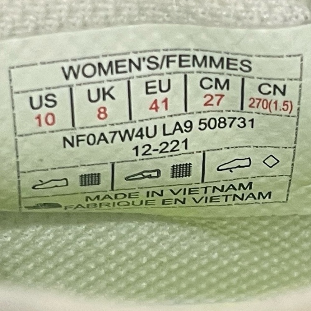 NWT The North Face Women's Oxeye Tech Hiking Sneakers Size 10 - Picture 7 of 7